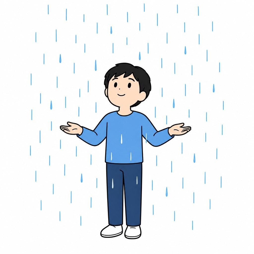 降る