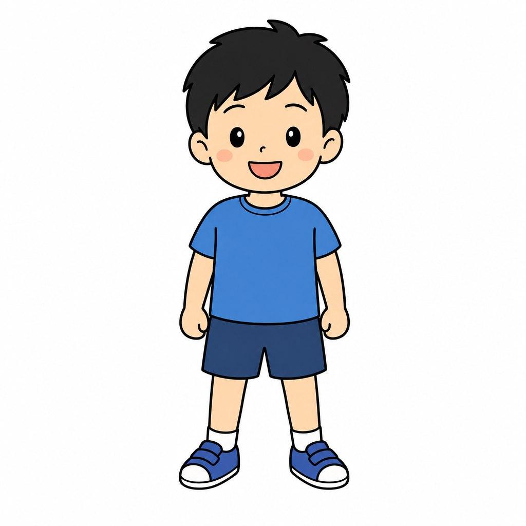 男の子