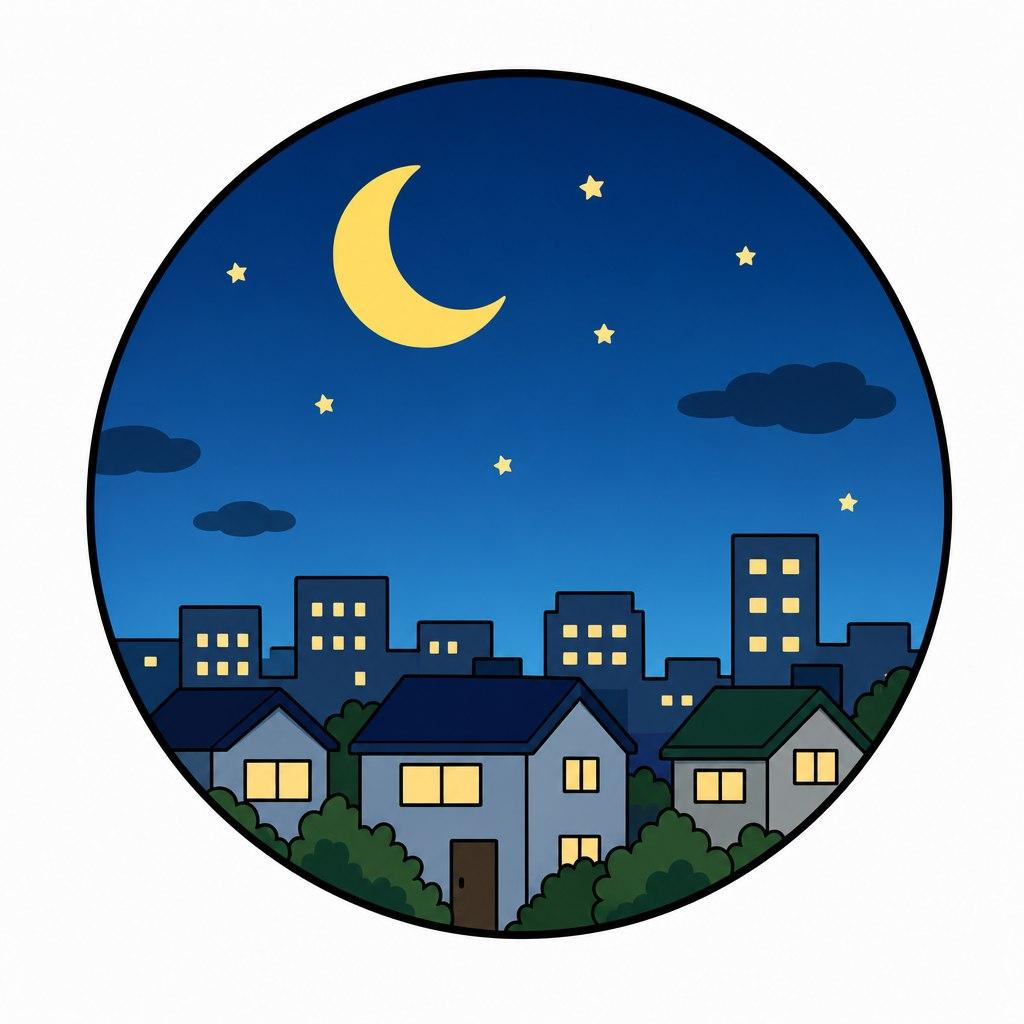 昨夜